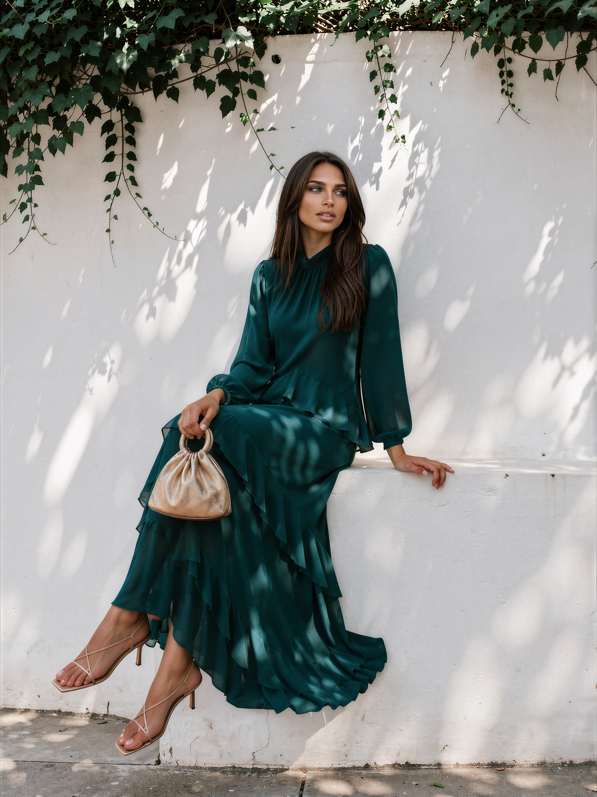 Vestido Cora verde
