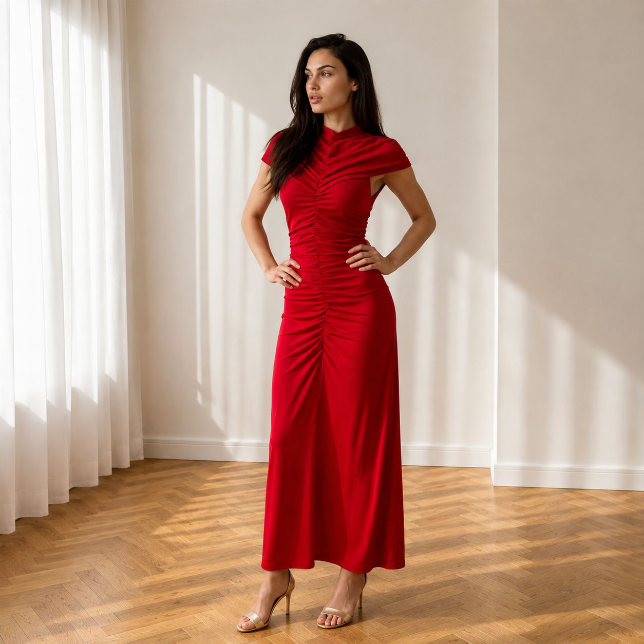 Vestido Alexia Rojo