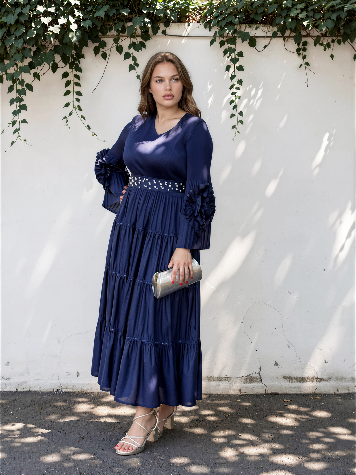 Vestido Camila azul