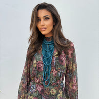 Conjunto Floral Falda/Blusa