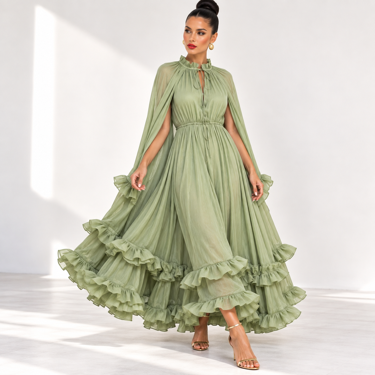 Vestido Gina verde