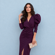 Vestido Mía Berenjena