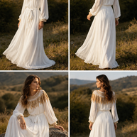 Vestido Yasmin Blanco