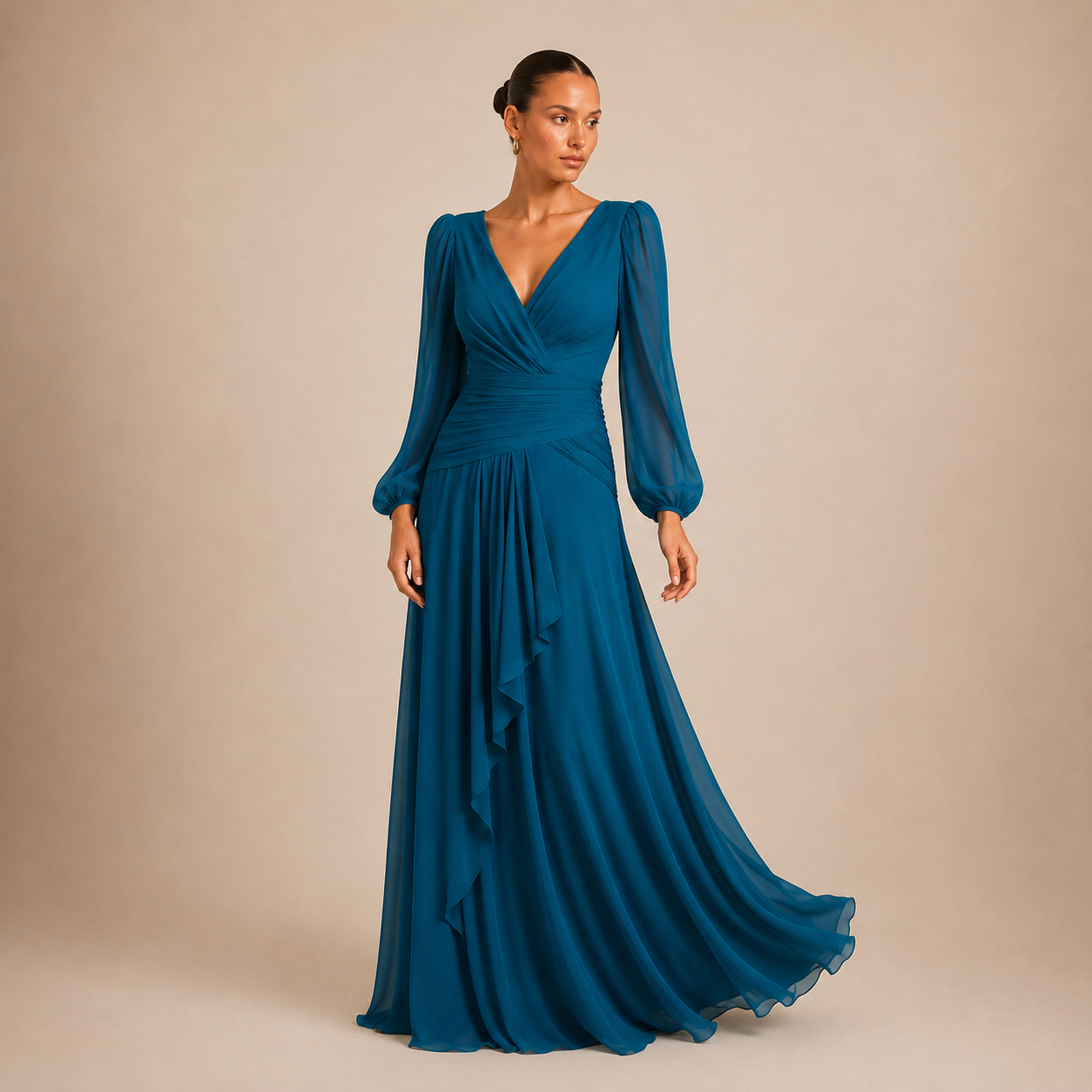 Vestido Miranda Petróleo