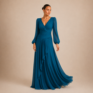 Vestido Miranda Petróleo