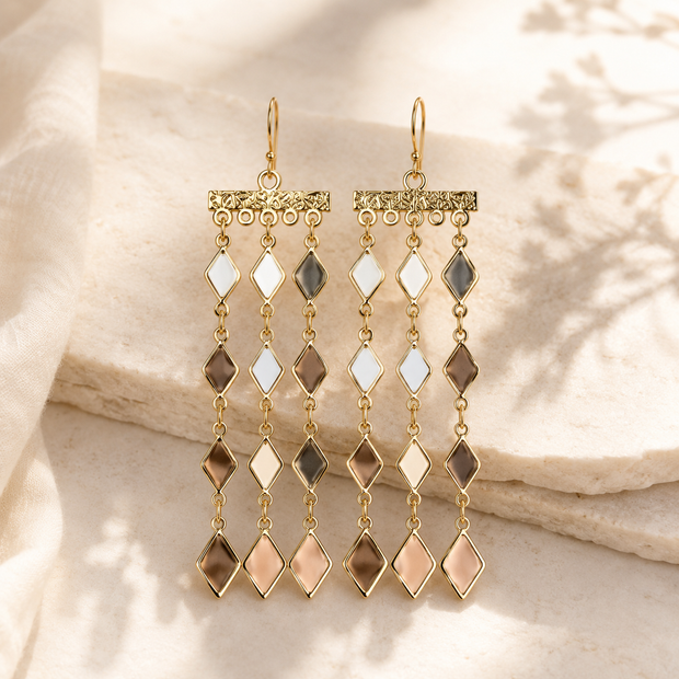 Pendientes espejo Arabella