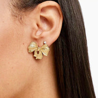 Pendientes Lazo Oro