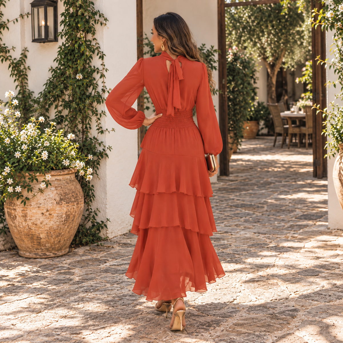 Vestido Ornella Teja