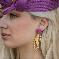 Pendientes Ali Buganvilla