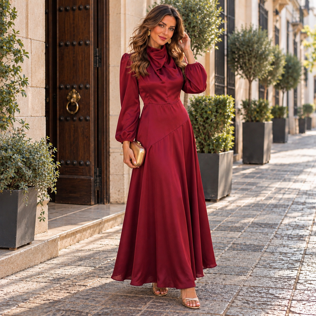 Vestido Tatiana Burdeos