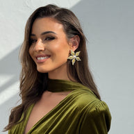 Pendientes Estrella perla