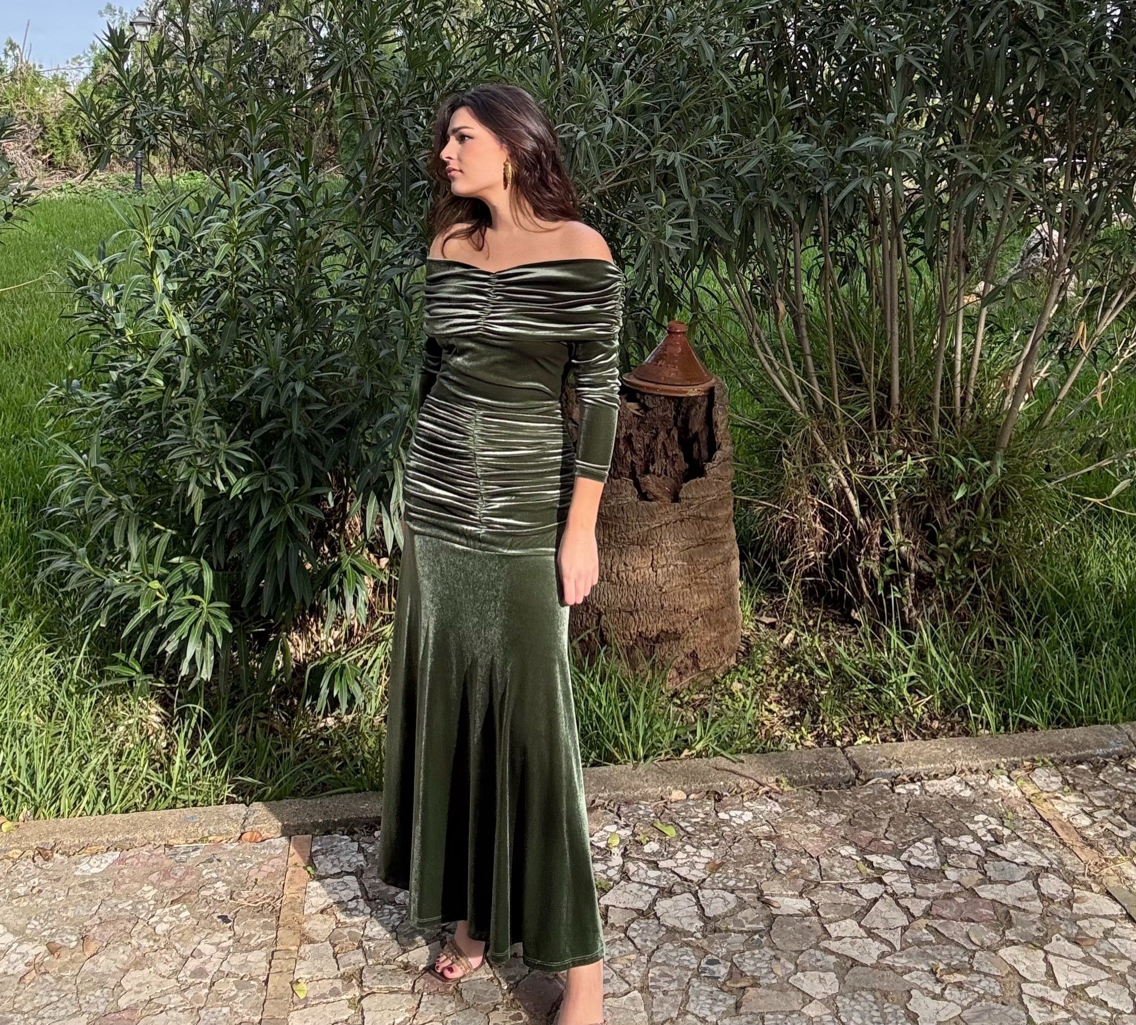 Vestido Terciopelo Mila