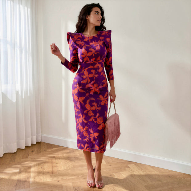 Vestido Cassie Morado