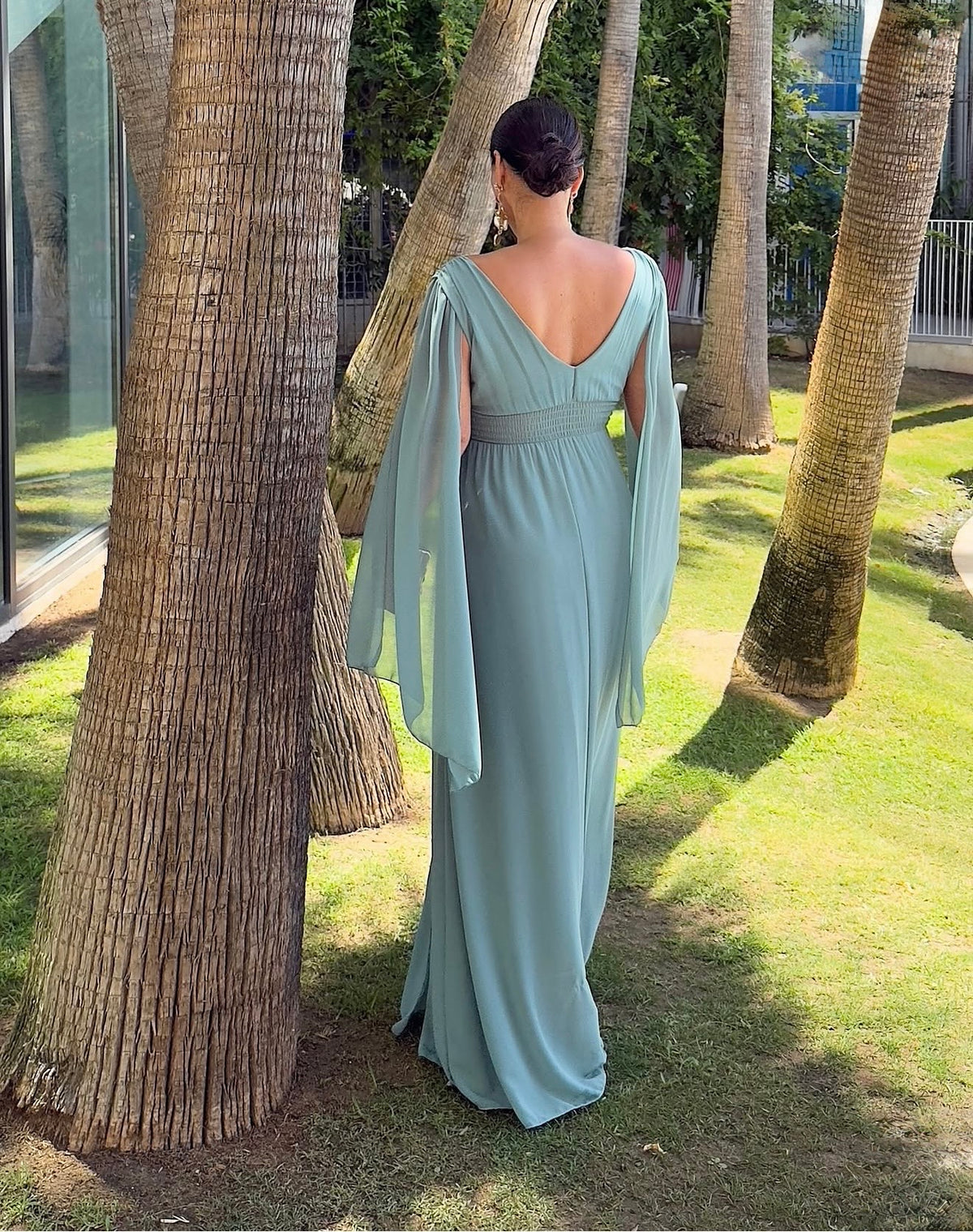 Vestido Telma Agua Marina