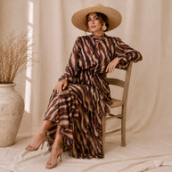 Vestido Vega estampado