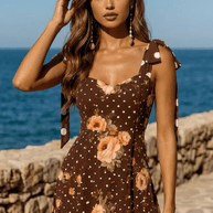 Vestido Guadiana Marrón