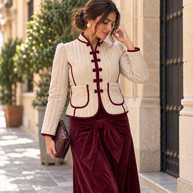 Chaqueta acolchada Claris