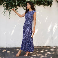 Vestido Alana azul