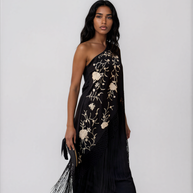 Vestido Pastora negro