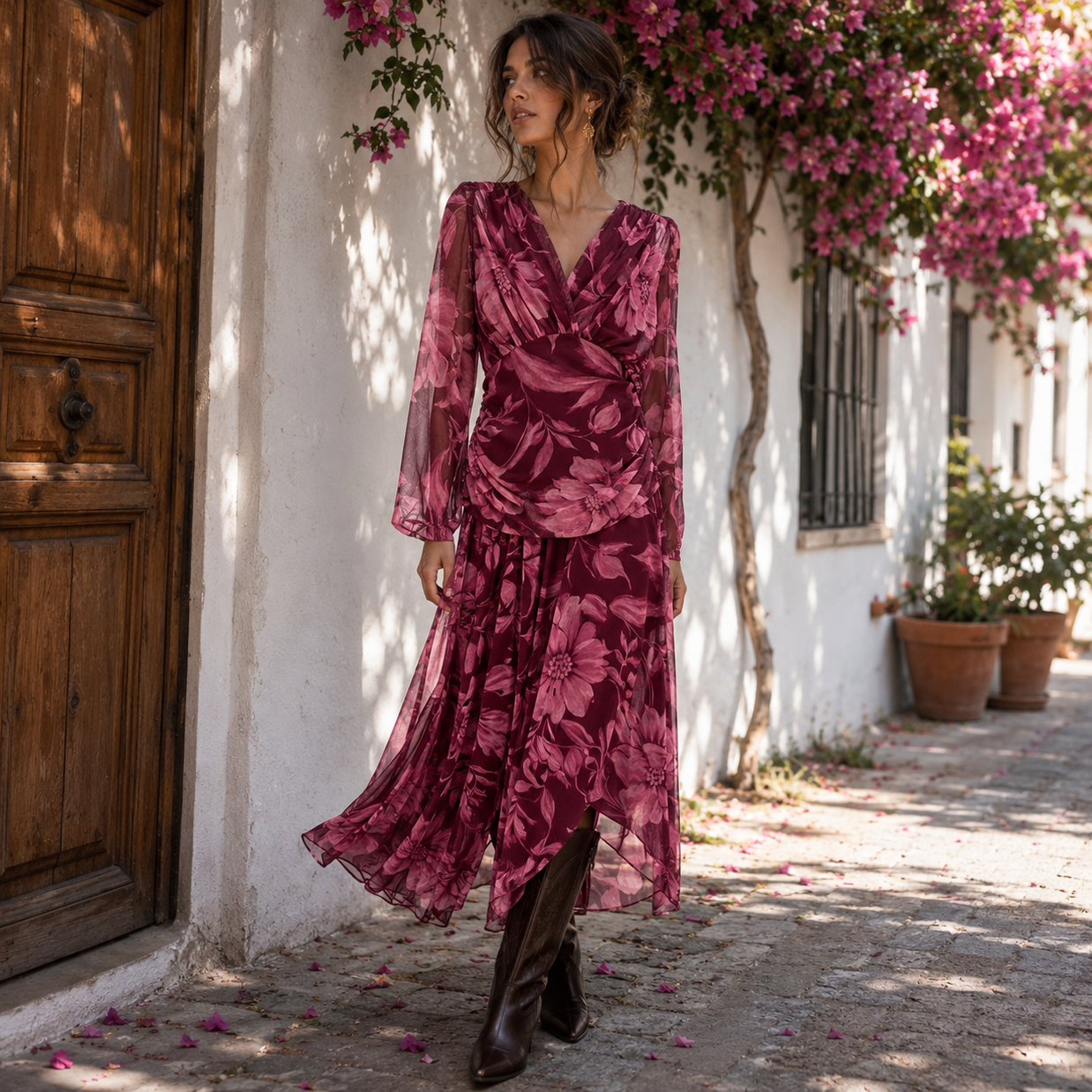 Vestido violeta