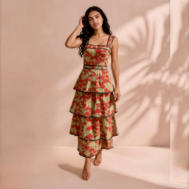 Vestido Adela verde