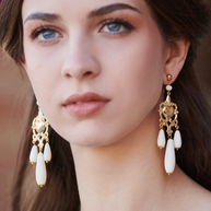 Pendientes de Hueso Tomasa