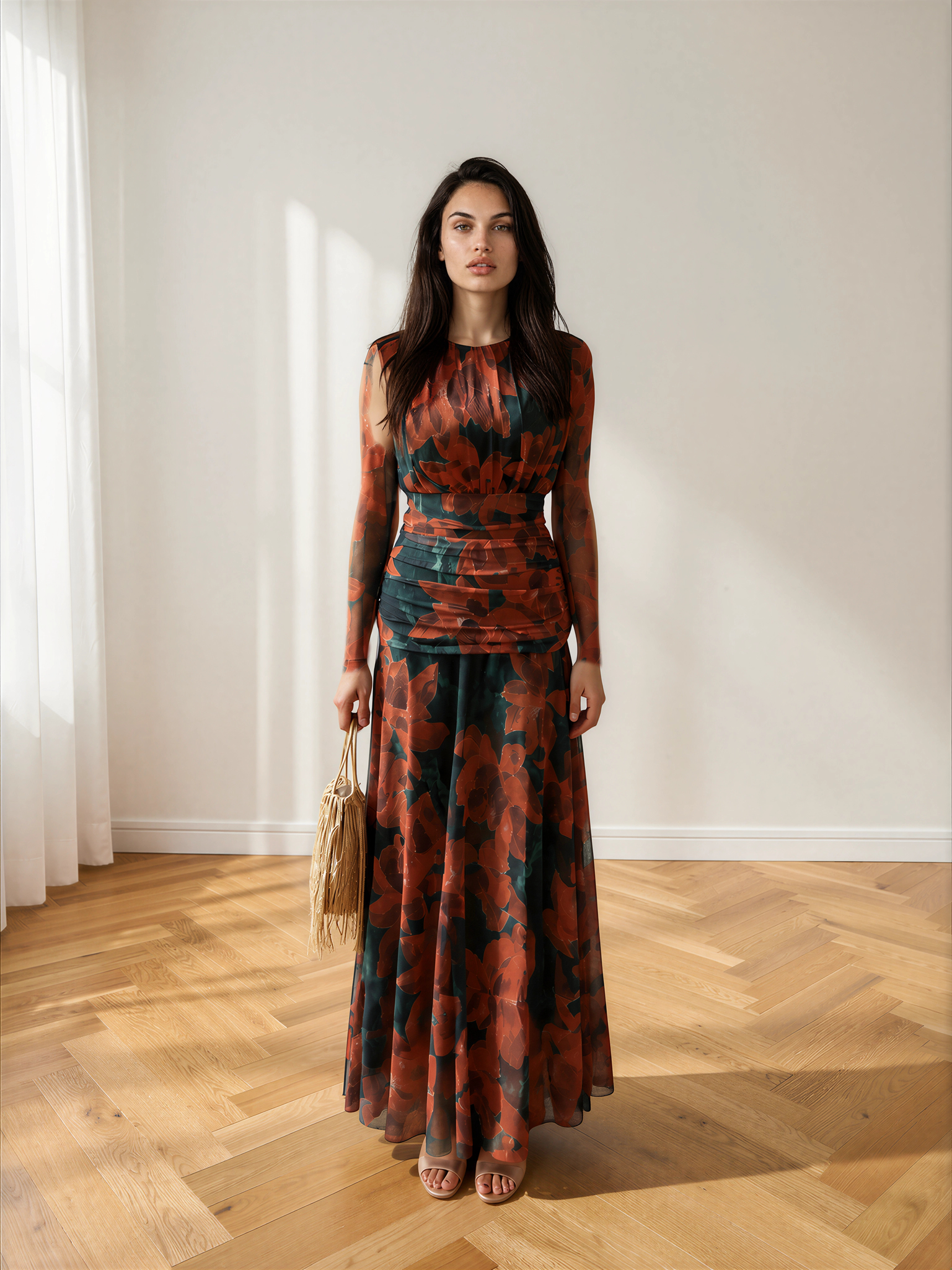 Vestido Jimena flores