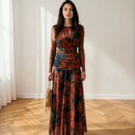 Vestido Jimena flores