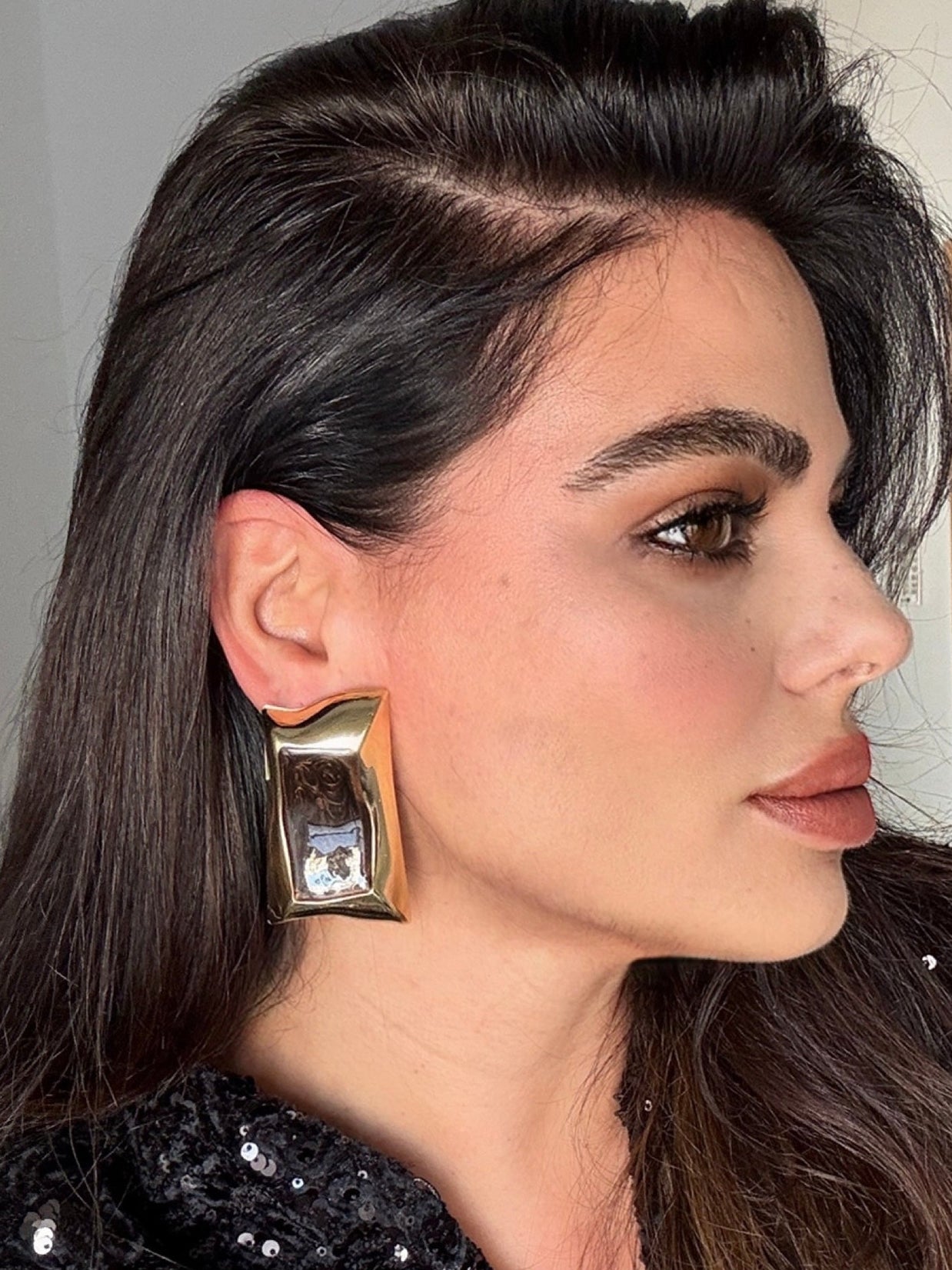 Pendientes Marita marrón