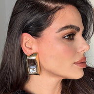 Pendientes Marita marrón