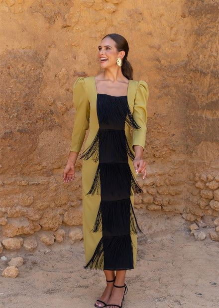 Vestido Mirva Aceite