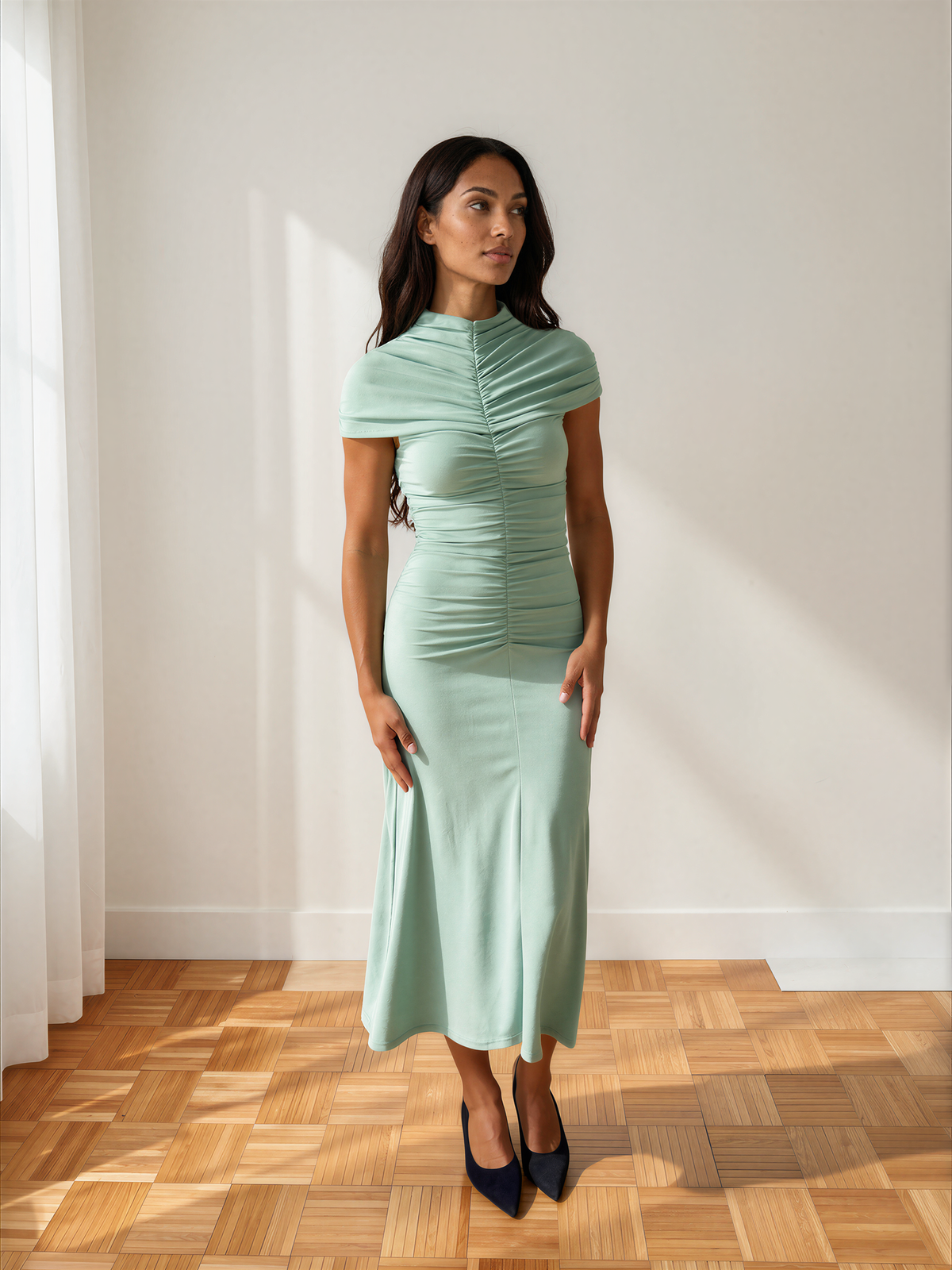 Vestido Alexia Verde agua