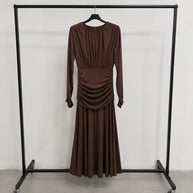 Vestido Avelin marrón