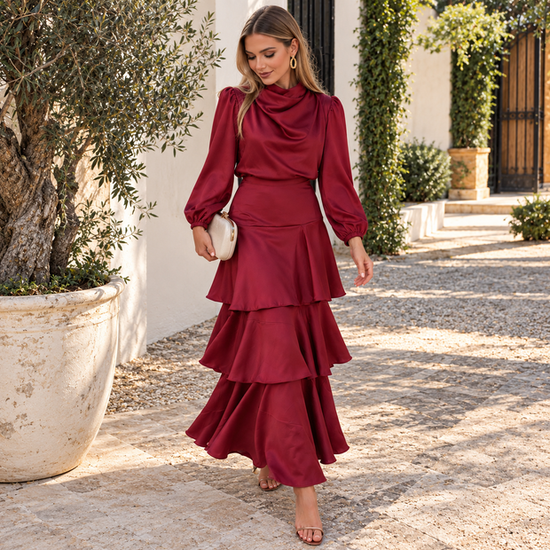 Conjunto Emily Burdeos