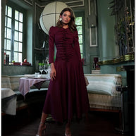 Vestido Anastasia Burdeos