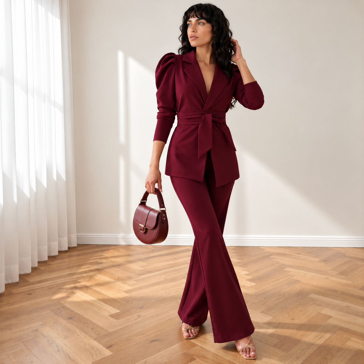 Conjunto Anabella Vino