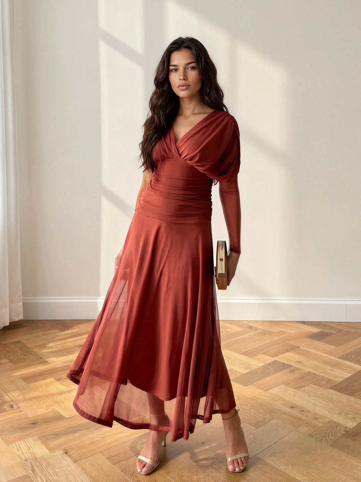 Vestido Talía Teja