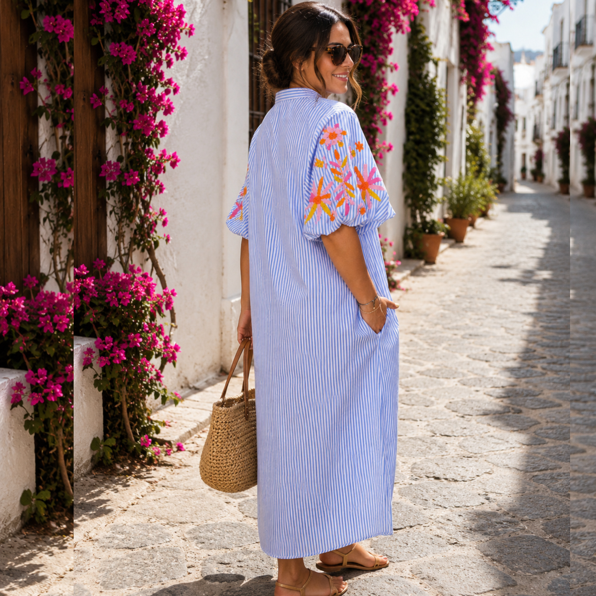 Vestido camisero Azurra