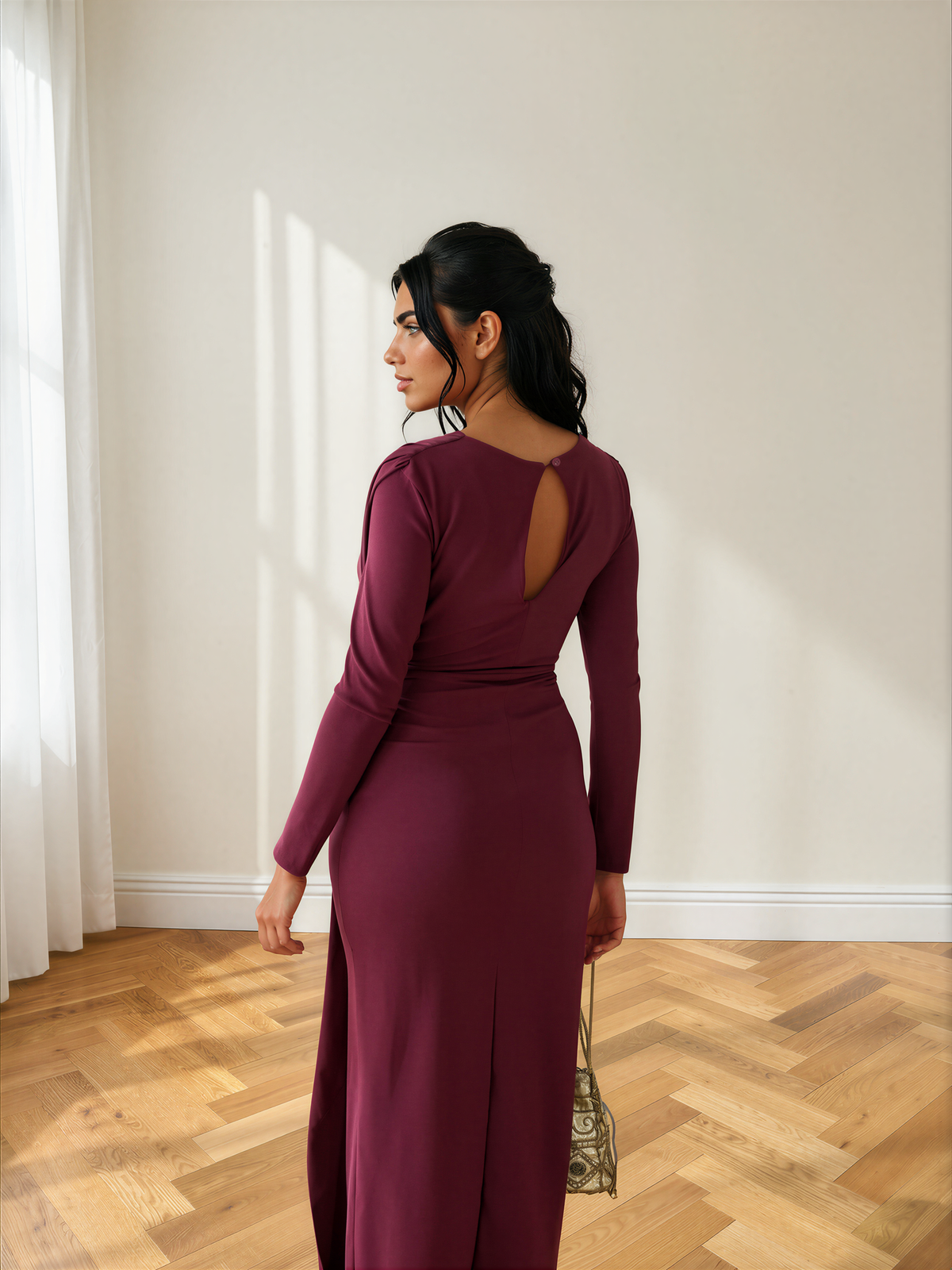 Vestido Lourdes vino