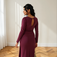 Vestido Lourdes vino