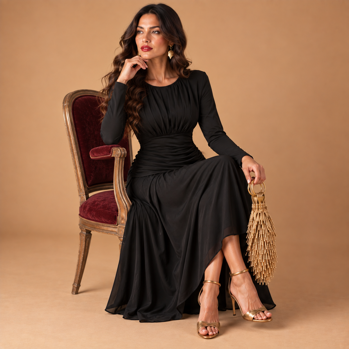 Vestido Avelin Negro