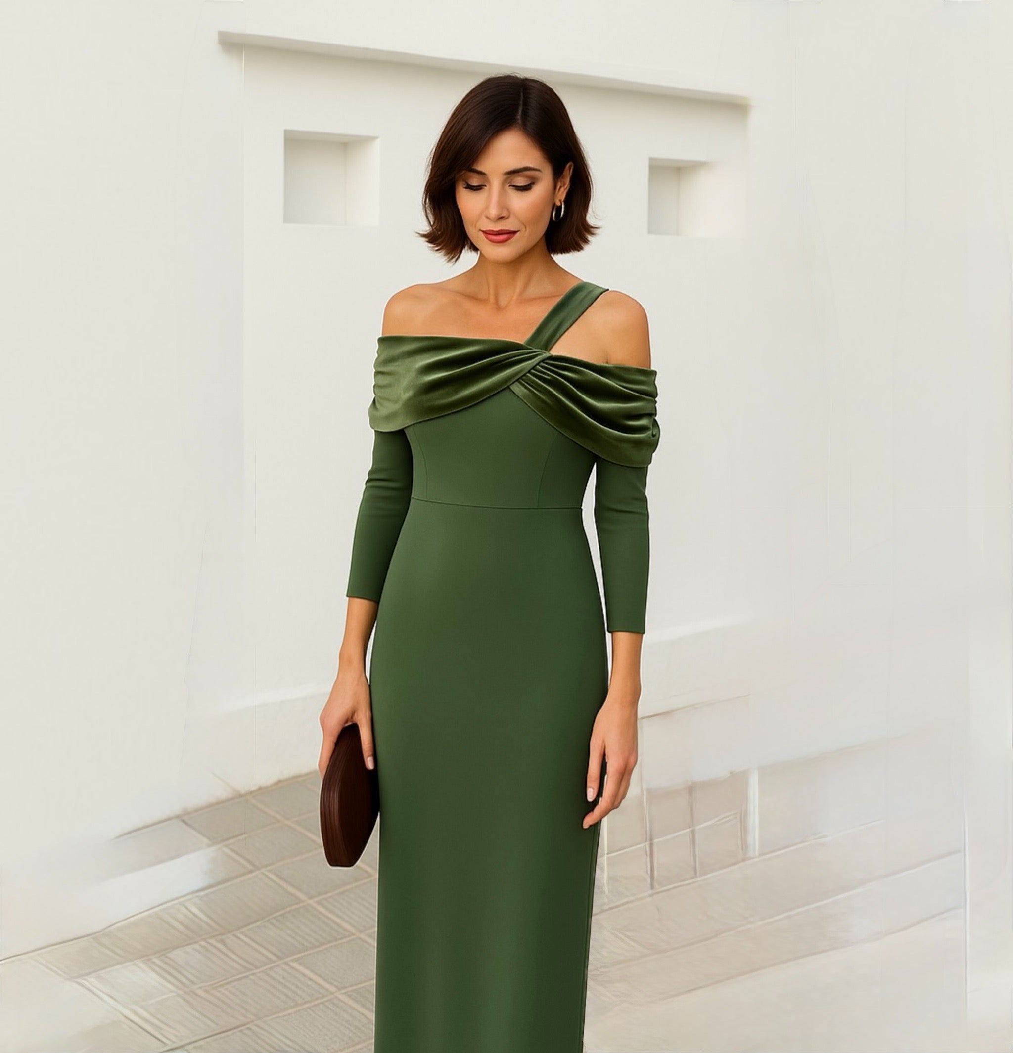 Vestido Luciana Verde