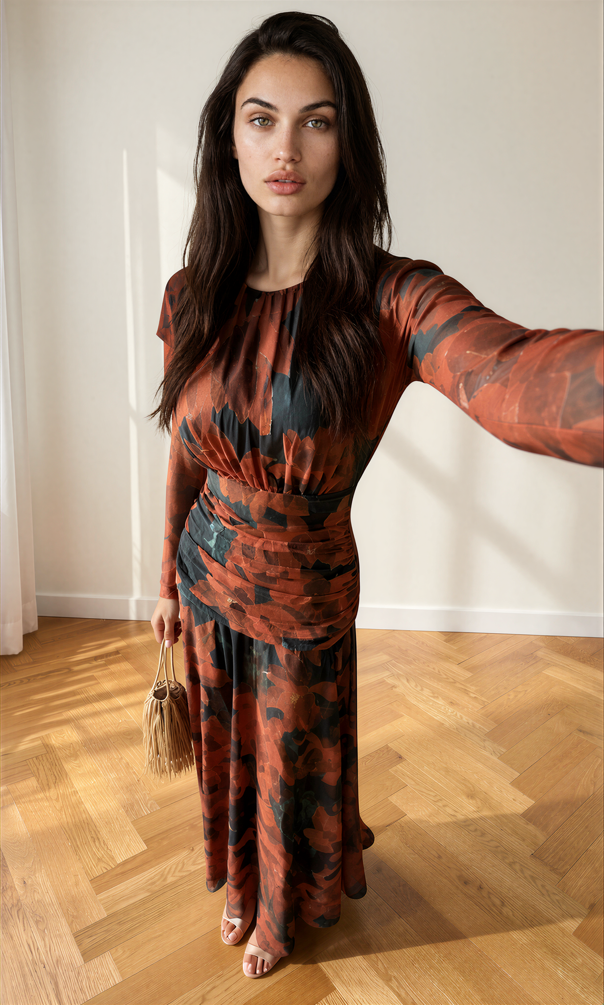 Vestido Jimena flores