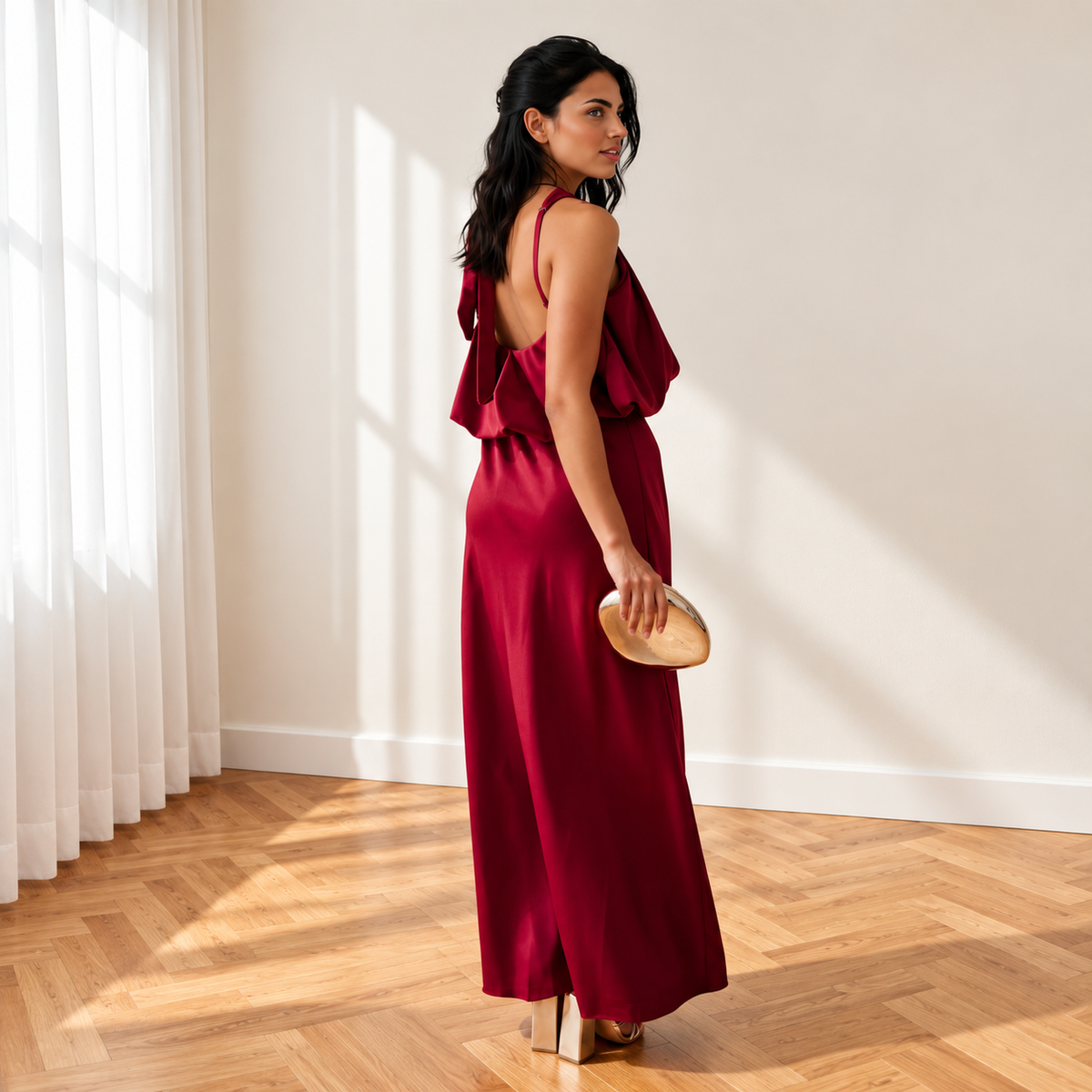 Vestido Sibila Vino