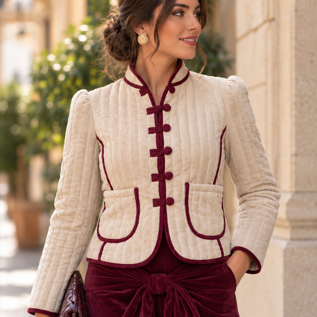 Chaqueta acolchada Claris