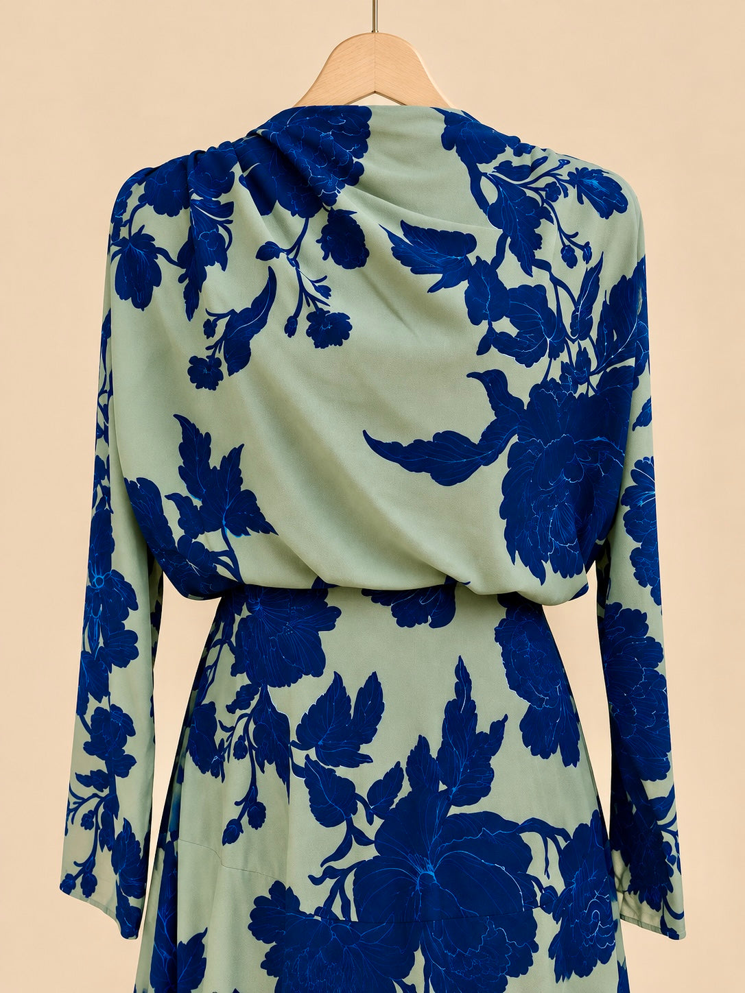 Vestido Mercedes Verde&azul