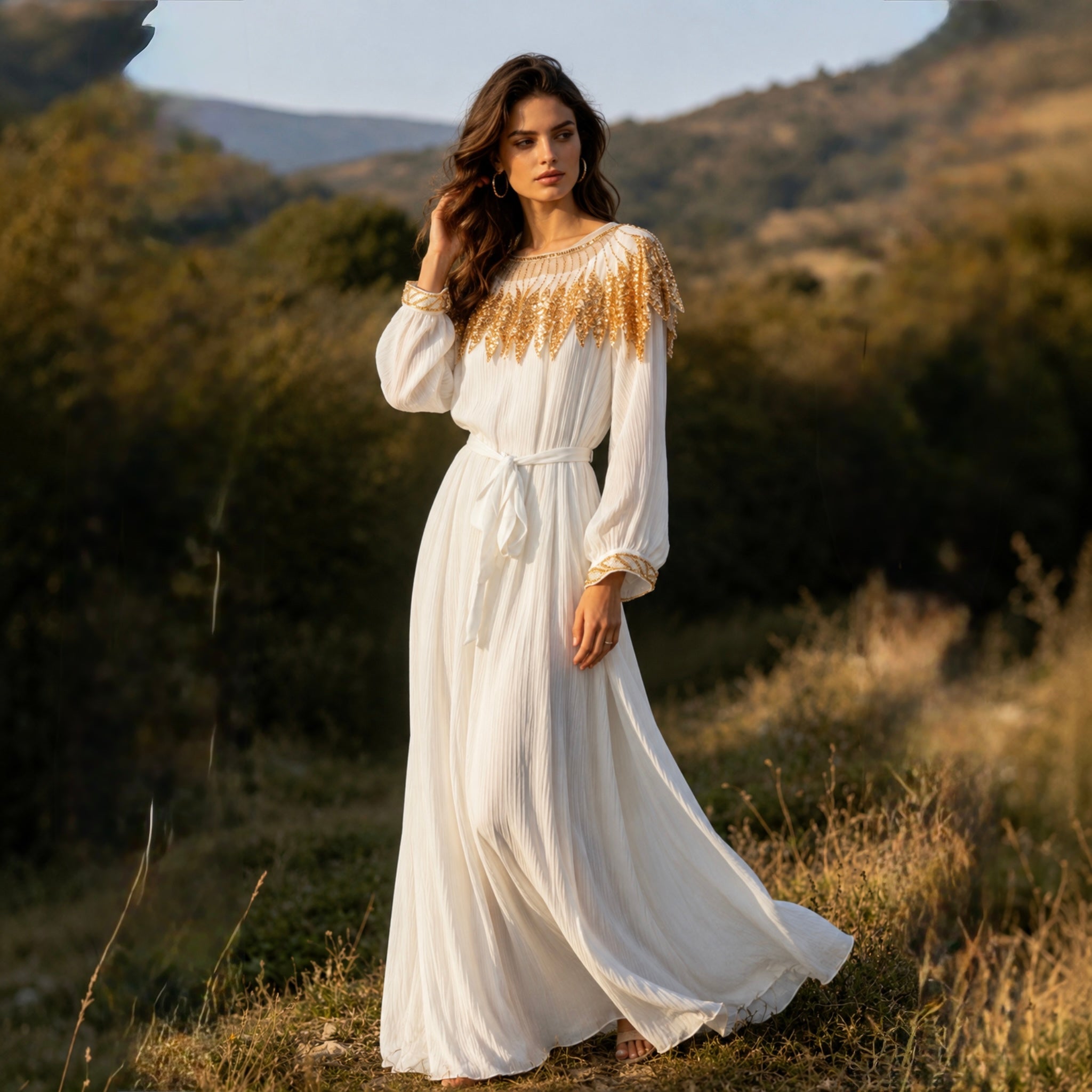 Vestido Grecia Blanco