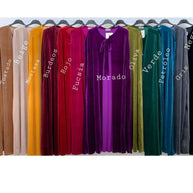 Capa terciopelo larga Fiesta