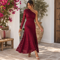 Vestido Eleonora Burdeos