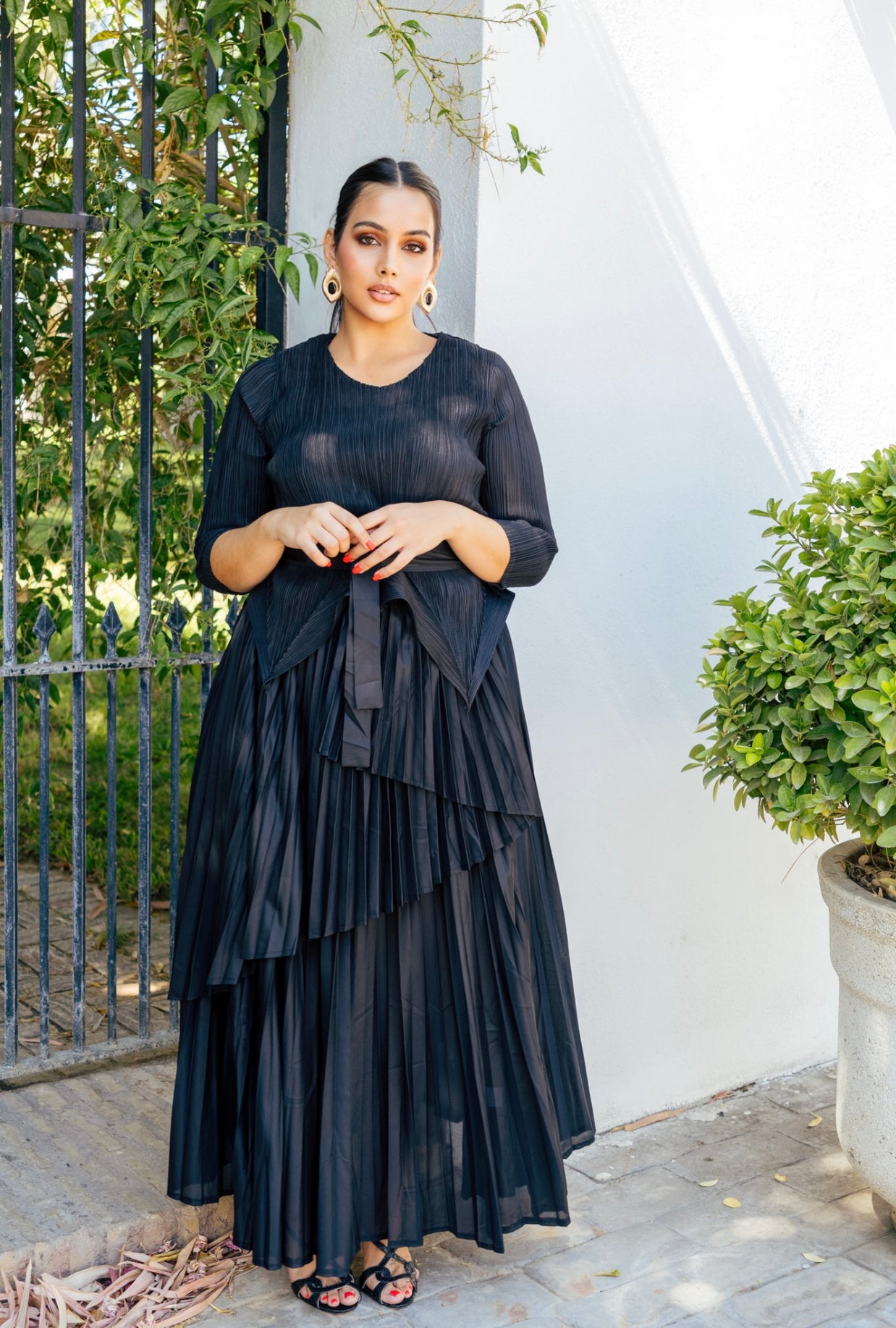 Conjunto Bianca Negro